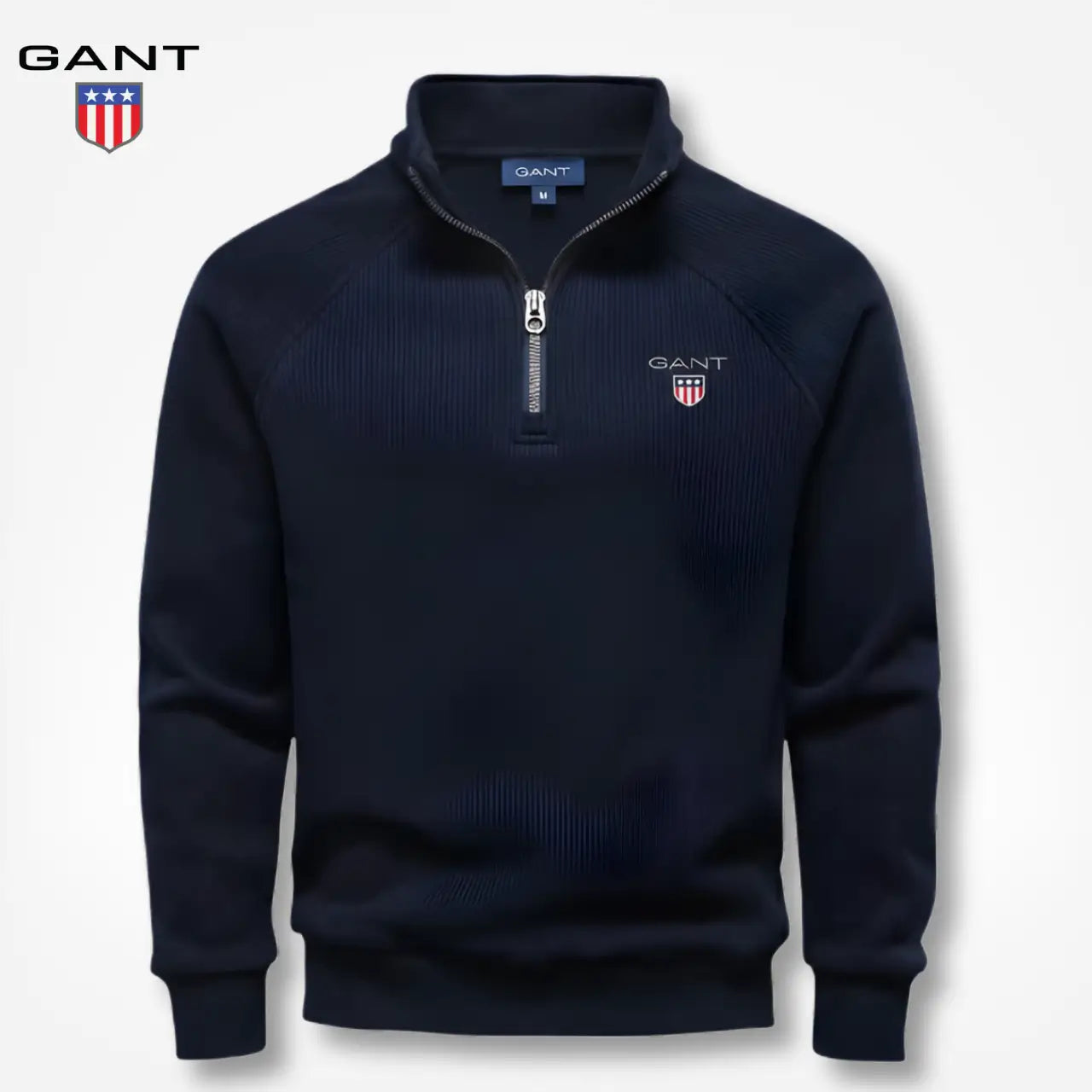 GT™ Gerippter Half-Zip Sweatshirt | 1 kaufen, 1 Gratis