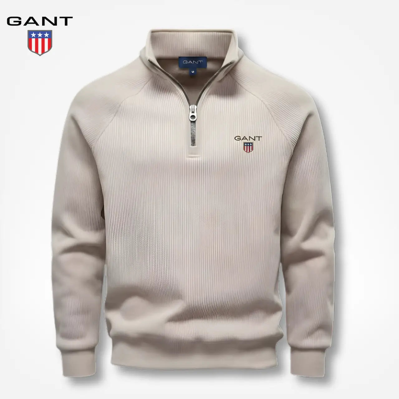 GT™ Gerippter Half-Zip Sweatshirt | 1 kaufen, 1 Gratis