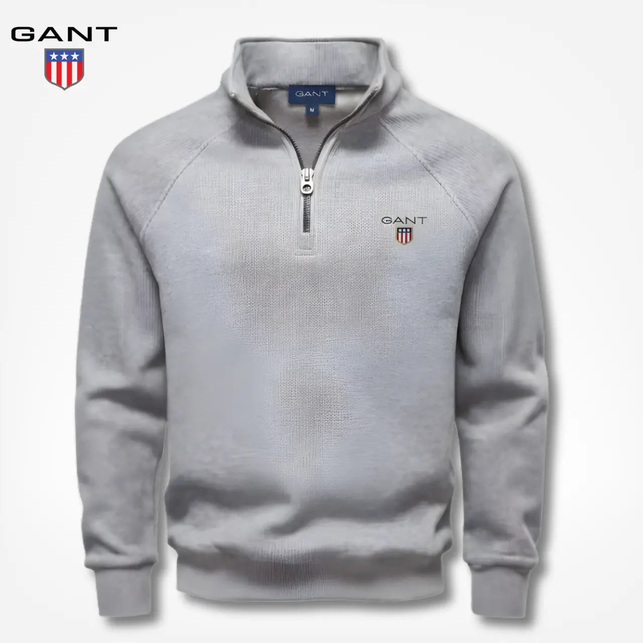 GT™ Gerippter Half-Zip Sweatshirt | 1 kaufen, 1 Gratis