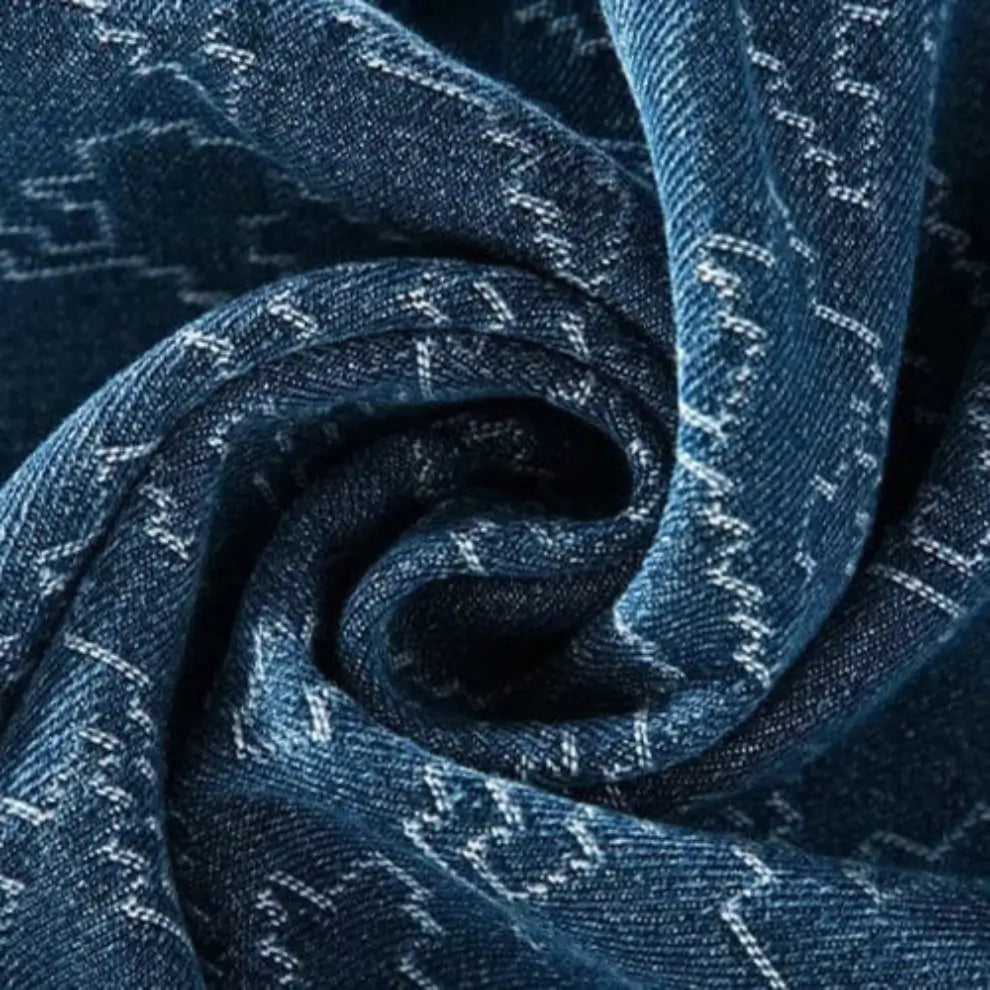 Herren Jeansjacke mit Fleecefutter | Warme Winter Denim Jacke