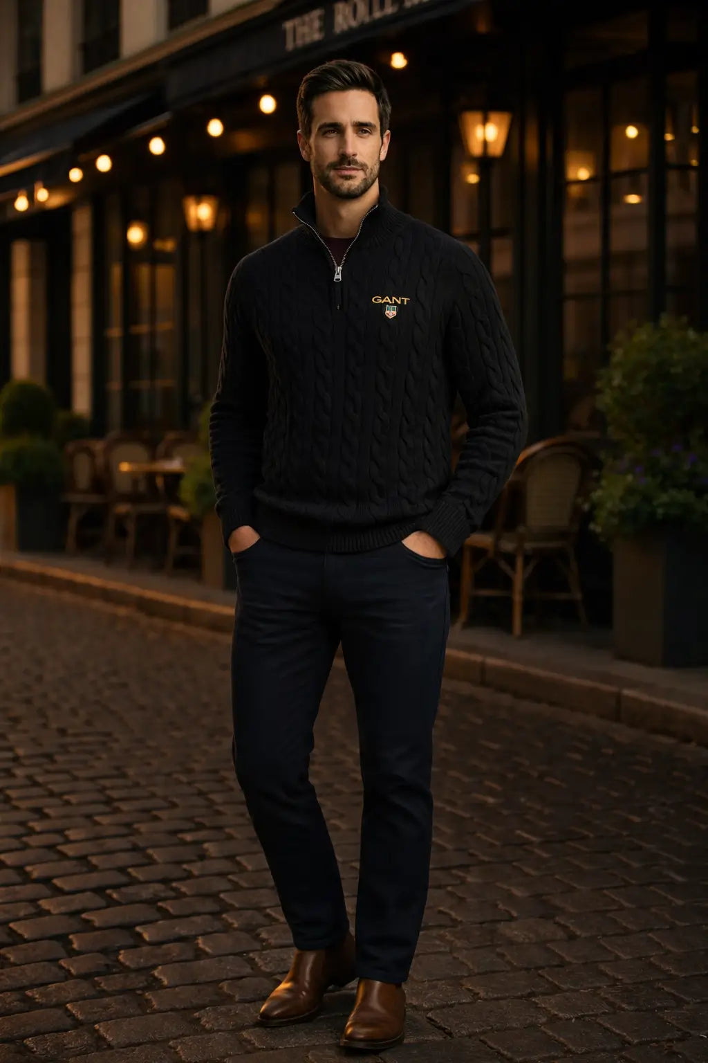 Cotton Sweater Set mit Uhr – Limitierte Auflage